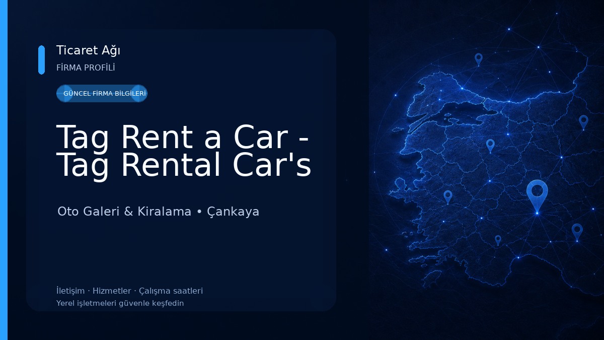 Tag Rent a Car - Tag Rental Car's