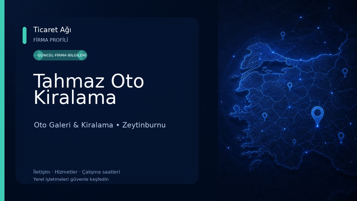 Tahmaz Oto Kiralama Oto Galeri & Kiralama
