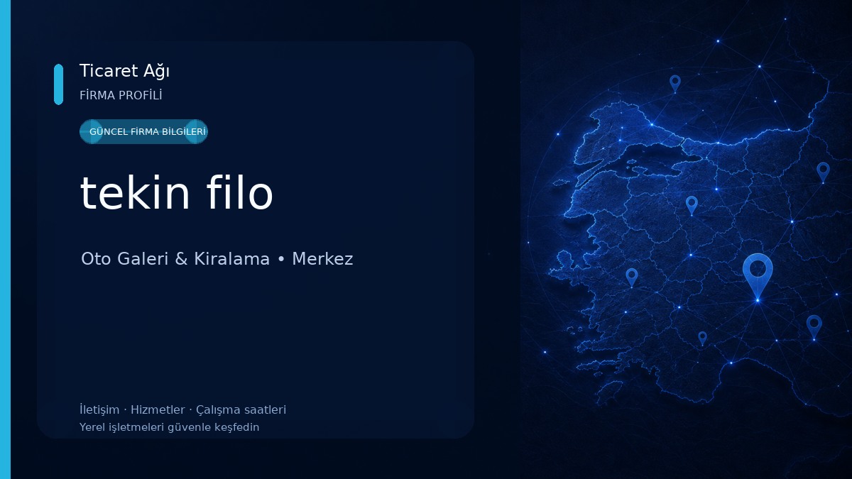 tekin filo Oto Galeri & Kiralama