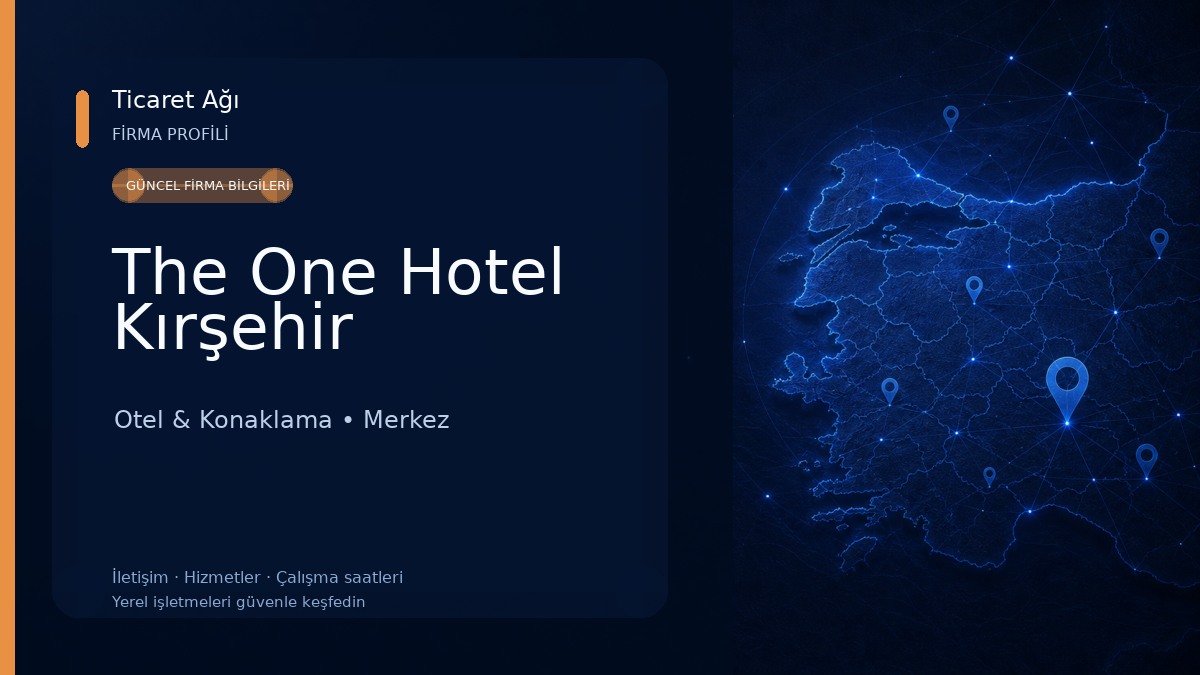 The One Hotel Kırşehir 