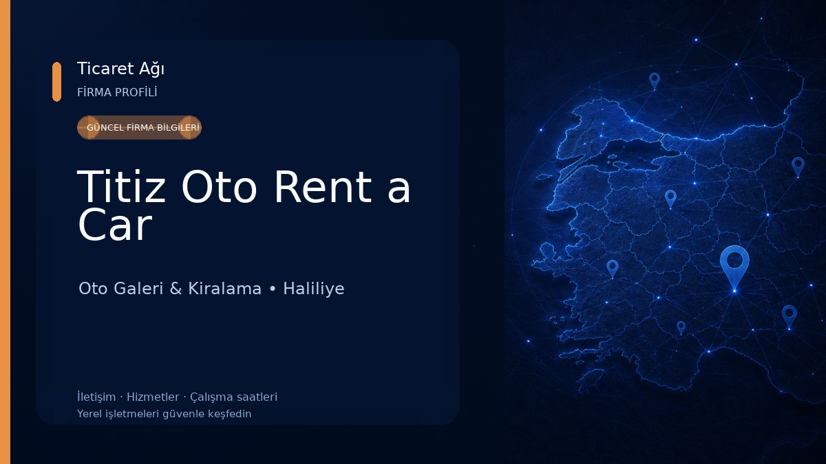 Titiz Oto Rent a Car Oto Galeri & Kiralama
