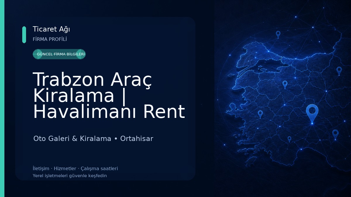 Trabzon Araç Kiralama | Havalimanı Rent a Car | Hanedan تأجير سيارات في طرابزون Oto Galeri & Kiralama