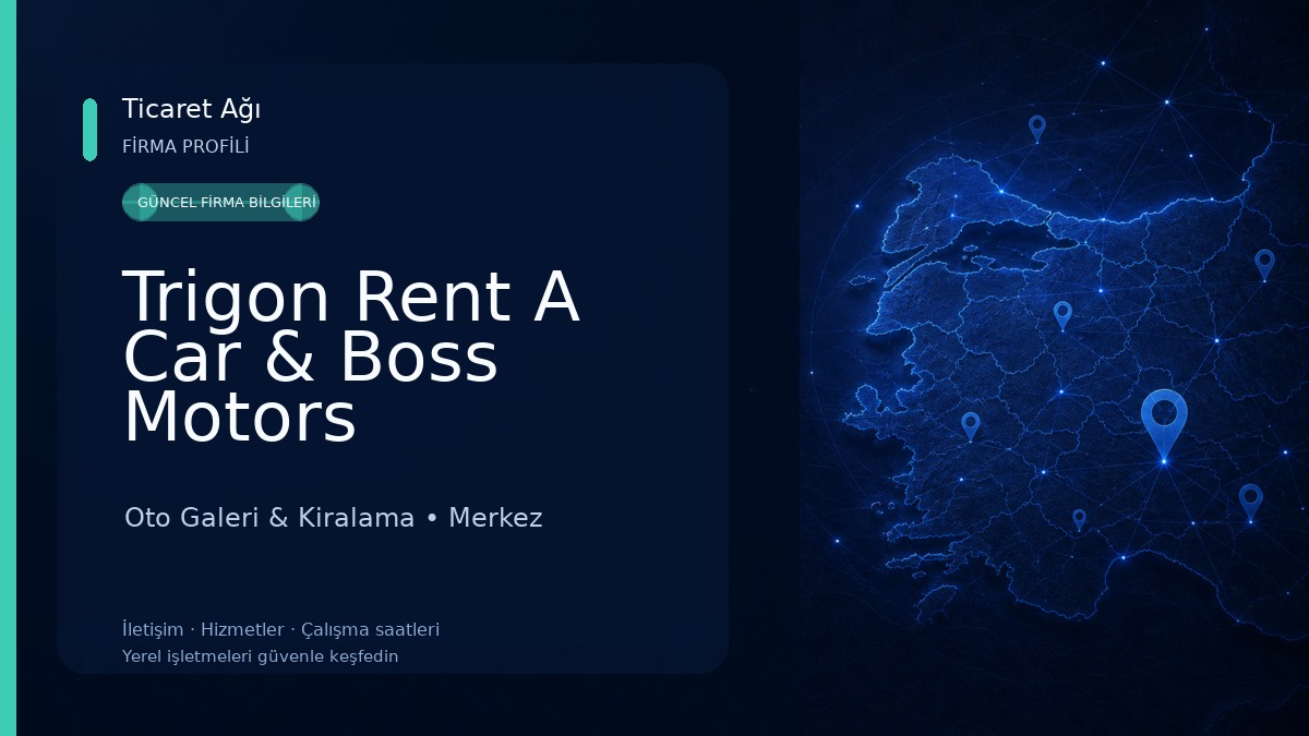 Trigon Rent A Car & Boss Motors 
