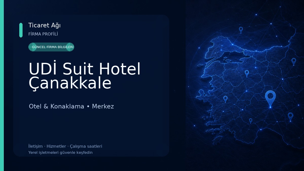 UDİ Suit Hotel Çanakkale Otel & Konaklama