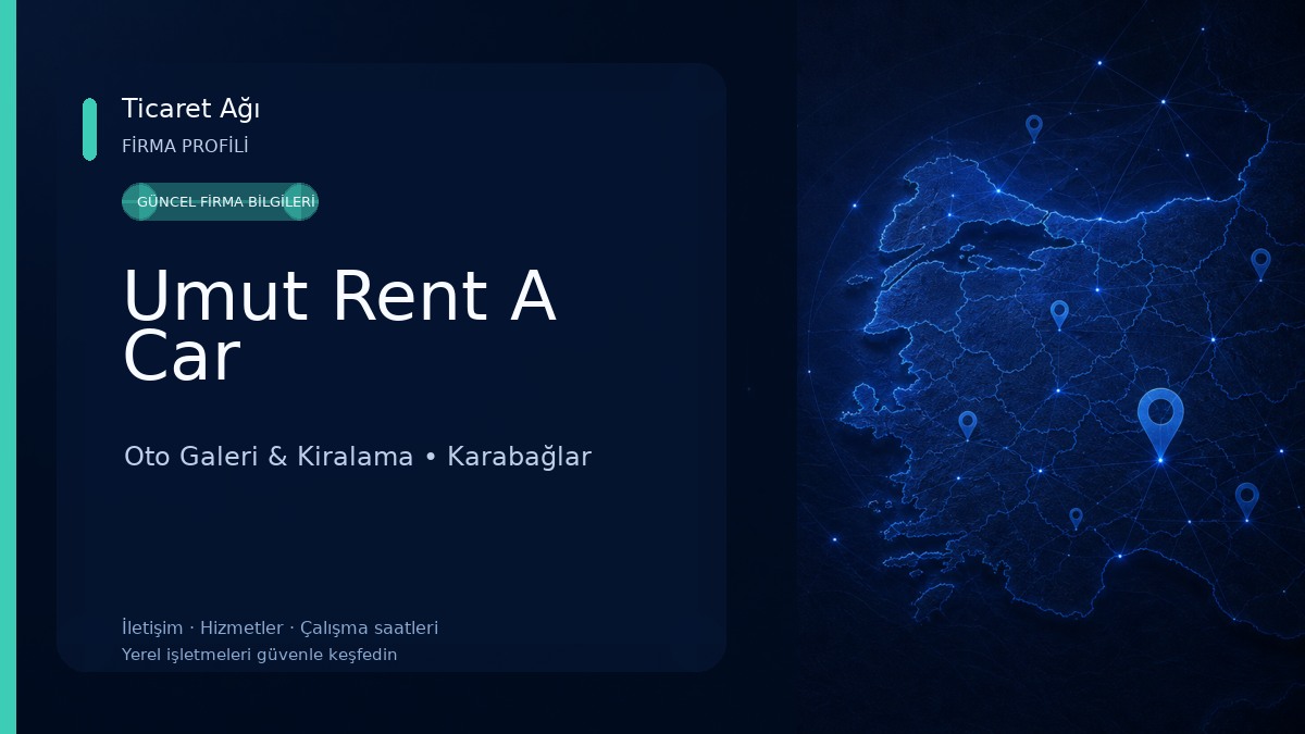 Umut Rent A Car Oto Galeri & Kiralama