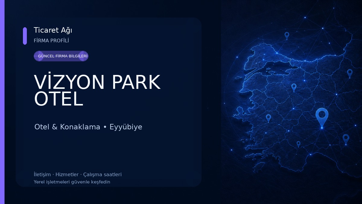 VİZYON PARK OTEL Otel & Konaklama