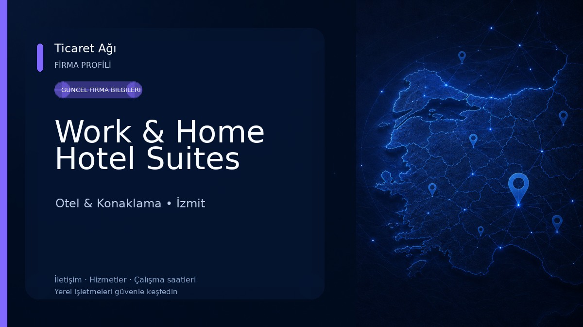 Work & Home Hotel Suites Otel & Konaklama