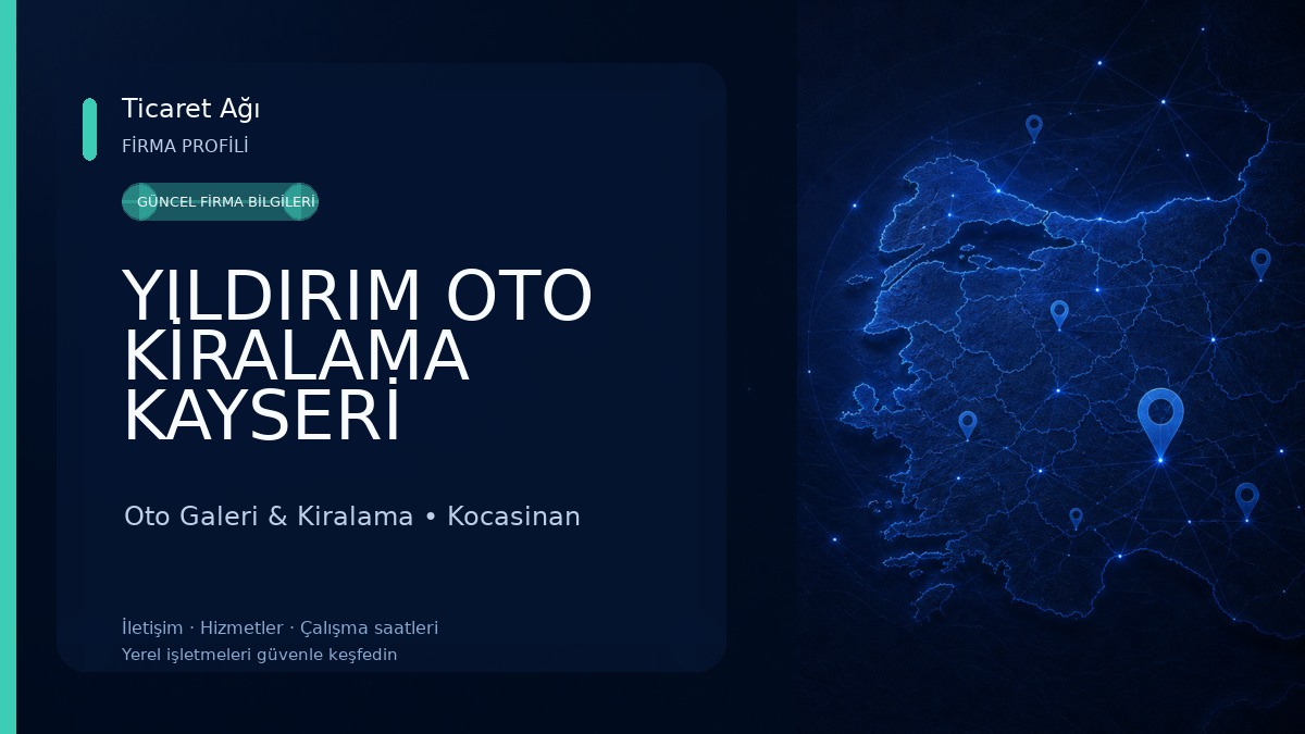 YILDIRIM OTO KİRALAMA KAYSERİ